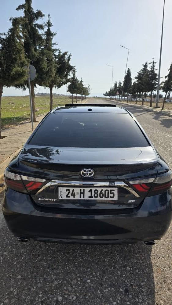 السلام عليكم

فروتن يان تبديل ژيك گەل سیارەک ارزانتر 

كامري 2017 سبورتی 
سلاید 
3گیر 
شاشە مەزن
رقم سنوی جدید
گیر و مکینە شرت 
پشتا وێ حادیسا امریکایه و پشتاوی بی سبوخە 
لڤیری چاملوخ و بوند بینە سبخ بی ایرباک بی شاصي  
دینار مصرف تيدا نية 
142$ و مجال 
 *********** كورةك واتس اب زاخو, دهوك
