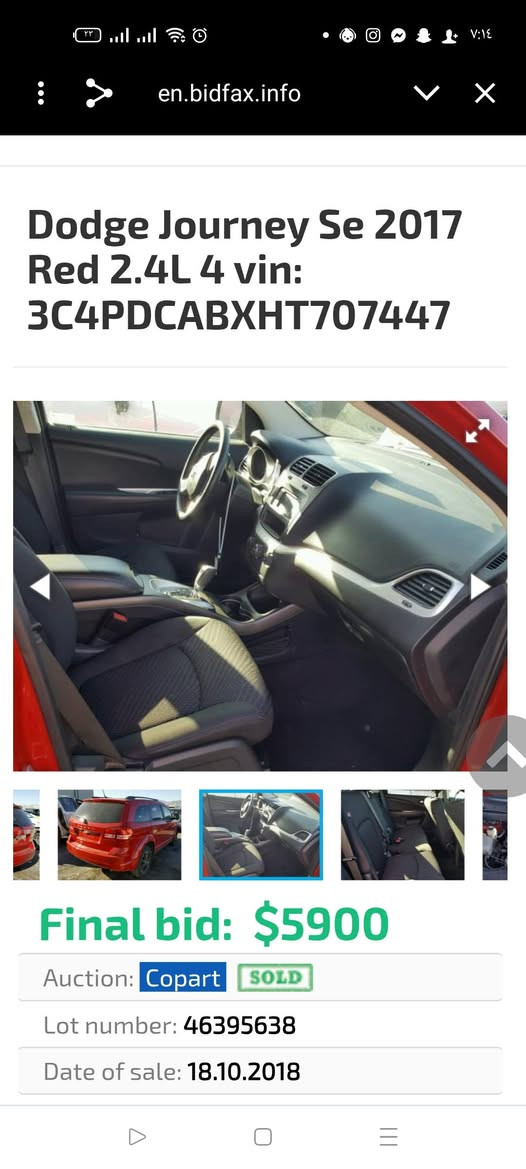 دوج جورني موديل 17
محرك 2400
7راكب 
تبريد 3قطع 
بيها شبر بلبوند صبغ
***********
***********
محمد
