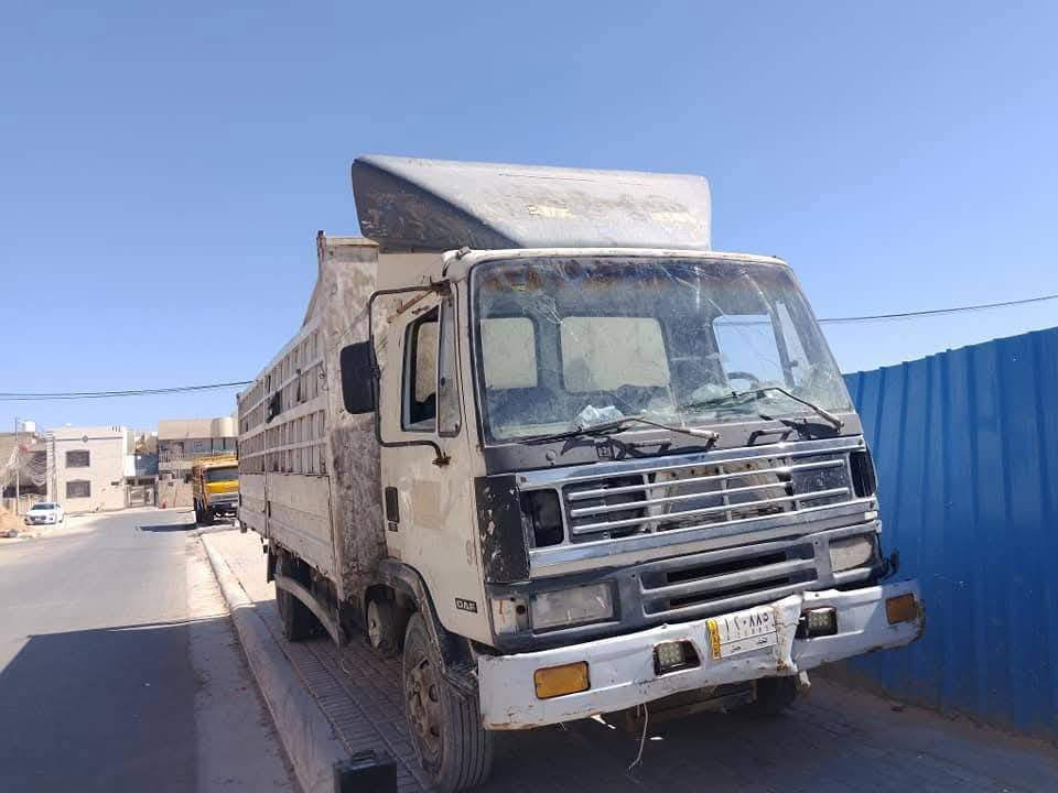 السلام عليكم سيارة للبيع حصه الكاز75يوميه مداورثاني مكينه بيه بخار عنوان كربلاء السعر55وبيه مجال ***********
