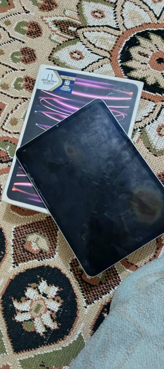 سلام عليكم ايباد 11ام 2 ذاكره 128 جهاز بيه فطور بل كل اسم بس ما مأثره عله لمس طبيعي مراس  ايفون فقد *********** تواصل
