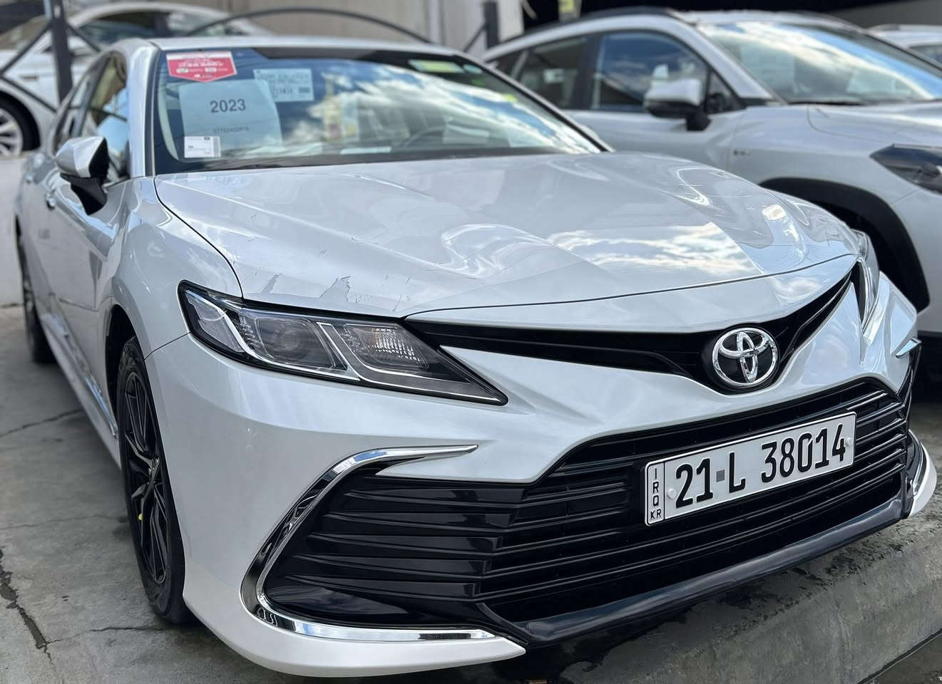 Toyota Camry LE
مودیل : ٢٠٢٣ 
عدد الأميال :٣٦٠٠٠ كم
كفاله عامه : بدون صبغ ، بدون بارد 
سلندر : ٤ سلندر
محرک : ٢.٥
اللون : ابیض صدفي
خليجي شركة سيد نهرو - رقم سليمانية - رقم و سنوية جديدة لحد ٢٠٢٩ - دعامية لدعامية مكفول - صورة سونار موجودة
شاشة بلادية - حساسات خلفية - بريك بصمة - اوتو هولد - تبريد لمس - تبريد مركزي - تحكم ستيرن - ٦ ايرباك - مرآة اشارة و كهرباء - تحديد سرعة

رقم الهاتف :*********** 

---------------

Toyota Camry LE
مۆدێل : ٢٠٢٣
ماوەی ڕۆیشتن :٣٦٠٠٠ كم
بۆیاغ : بێ بۆیاغ ، بێ سارد 
پستۆن : ٤ پستۆن
بزوێنەر : ٢.٥
ڕەنگ : سپی سەدەفی
خەلیجی شرکە سید نهرۆ  - ڕەقەم سلێمانی - ڕەقەم و سەنەوی تازە تا ٢٠٢٩ - دەعامی بۆ دەعامی بە شەرت - وێنەی سۆنەرم داناوە
شاشەی بیلادی - حاسەی دواوە - برێک بەصمە - ئەوتۆ هۆڵد - تەبرید لەمس - تەبرید مەرکەزی - سوکان ڤۆلیۆم - ٦ ئێرباگ - ئاوێنە ئیشارەت و کارەبایی - دیاریکردنی خێرایی 

ژمارە مۆبایل :***********
