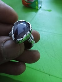 ياقوت افريقي • صافي • صياغة يدوية