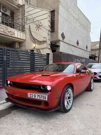 اخوان  جالنجر 2019 v6  لون احمر طماطه  رقم بغداد بأسمي  ماشيه 70  فول ...