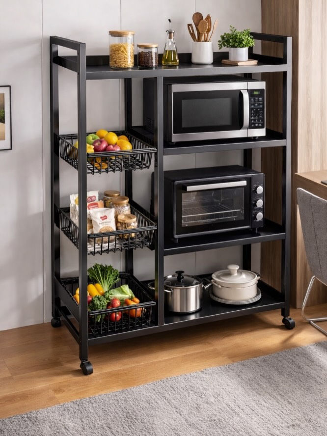 الاسم: ميز أوفن معدني 
الوصف: ميز أوفن معدني بمقاس 32×135×90 سم، تصميم عملي يوفر مساحة تخزين واسعة مع هيكل قوي وثابت.
مثالي لوضع الميكروويف والفرن الكهربائي، مع رفوف متعددة وسلال جانبية لتنظيم الأدوات والمواد الغذائية، مزود بعجلات لسهولة الحركة داخل المطبخ
السعر 48 الف 
توصيل لجميع محافظات العراق 🇮🇶


**إذا كنت صاحب هذا الإعلان وتريد حذفه لأي سبب، رجاءا أرسل رسالة إلى الدعم الفني**