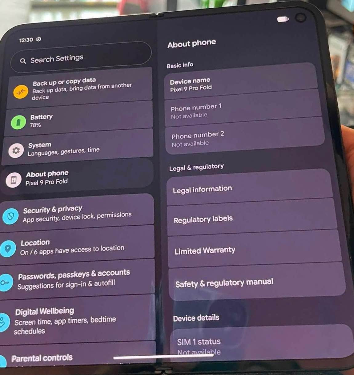 Google Pixel 9 Pro Fold (512GB) 🚀
بۆ فرۆشتن، دانەیەکی زۆر شاهانە و مۆدێل بەرز، بۆ ئەوانەی بەدوای مۆبایلی بێخەوشدا دەگەڕێن:
 زاکیرە: 512 GB (بەرزترین حافیزە)
 دۆخی ئامێرەکە: 100% خاوێن و هاوشێوەی ئاکبەند، بەبێ یەک چزە یان شووخت.
 باتری: تەنها 80 جار شەحن کراوەتەوە (80 Cycles)، واتە باترییەکەی لە لوتکەی هێزی خۆیدایە.
 ملحقات: کارتۆن و تەواوی پارچە ڕەسەنەکانی کارگەی لەگەڵدایە.
مۆبایلەکە لە ڕووی نەرمەکاڵا و ڕەقەکاڵاوە بە شەرتە و زۆر بە وریاییەوە بەکارهاتووە.
💵 نرخ: [١ ملیۆن و ٢٠٠ هەزار]
📍 شوێن: [هەولێر]
📞 ژمارەی مۆبایل: [***********] أربيل, العراق


**إذا كنت صاحب هذا الإعلان وتريد حذفه لأي سبب، رجاءا أرسل رسالة إلى الدعم الفني**