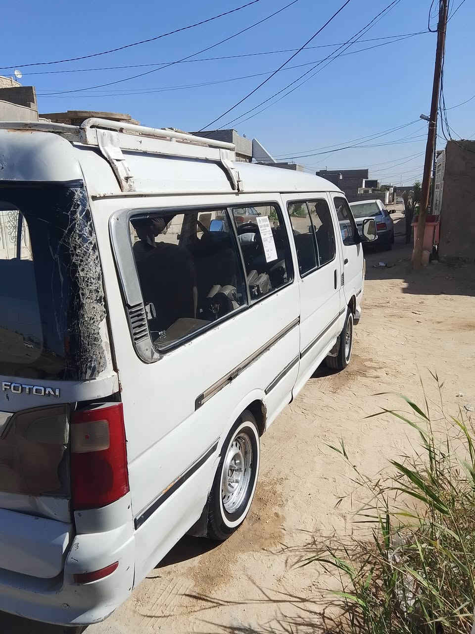 السلام عليكم سياره فتون للبيع موديل 9 السياره مكينه جديده و كير جديد و ضفيره مال  مكينه جديده و اكسل نضيف و جامه اماميه جديده و صدر امامي و خلفي جديد و السياره بسمي و مصفره هيئه و مرور و ضربه و رقم كربلاء و مكان السياره كربلاء ***********
