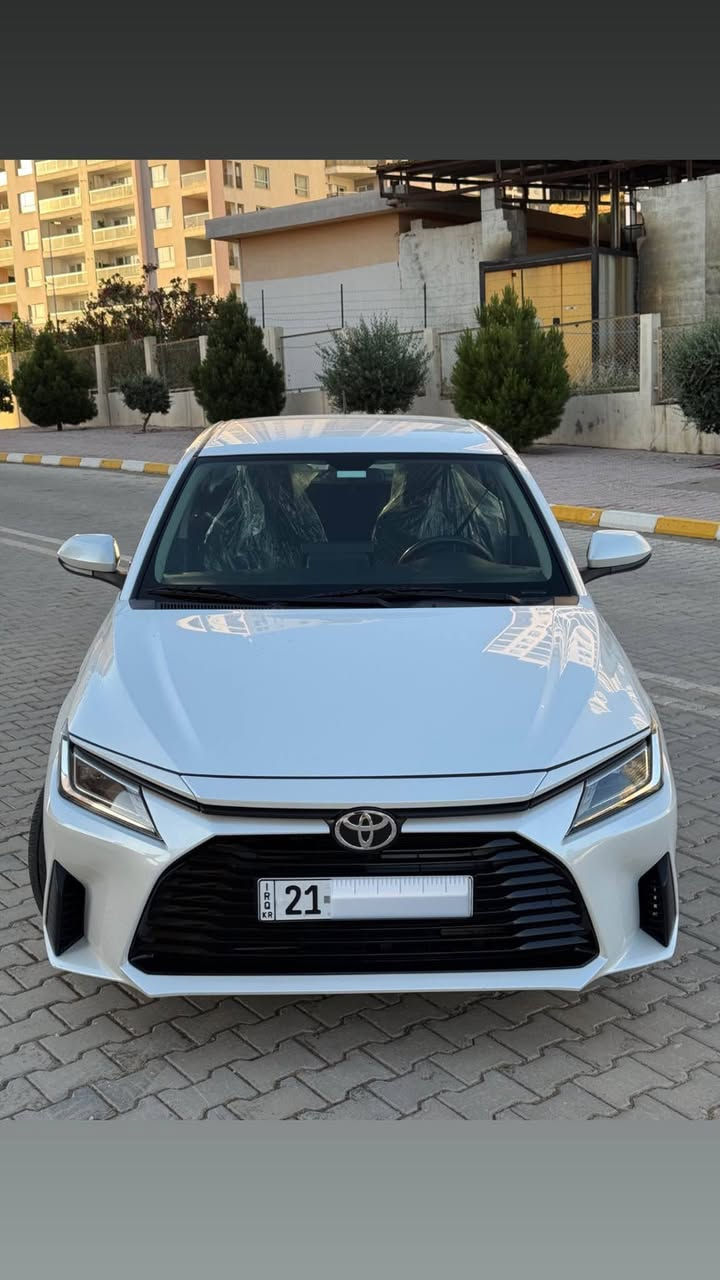 تۆیۆتا یارس ٢٠٢٣ 
سەیارەکە سفری شەریکەی ئێرەیە موستەعمەلی دوبەی نیە 
٥٠ هەزار ڕۆیشتوە 
بێبۆیاخ بێ قوپاوی و وردە  
سەیارەکە ماڵی دۆستە 
یەک دەستە لە شەریکەوە 
زۆر تازە و جوان ماوەتەوە بۆ زانیاری زیاتر پەیوەندی بکەن 
***********
*********** السليمانية, العراق
