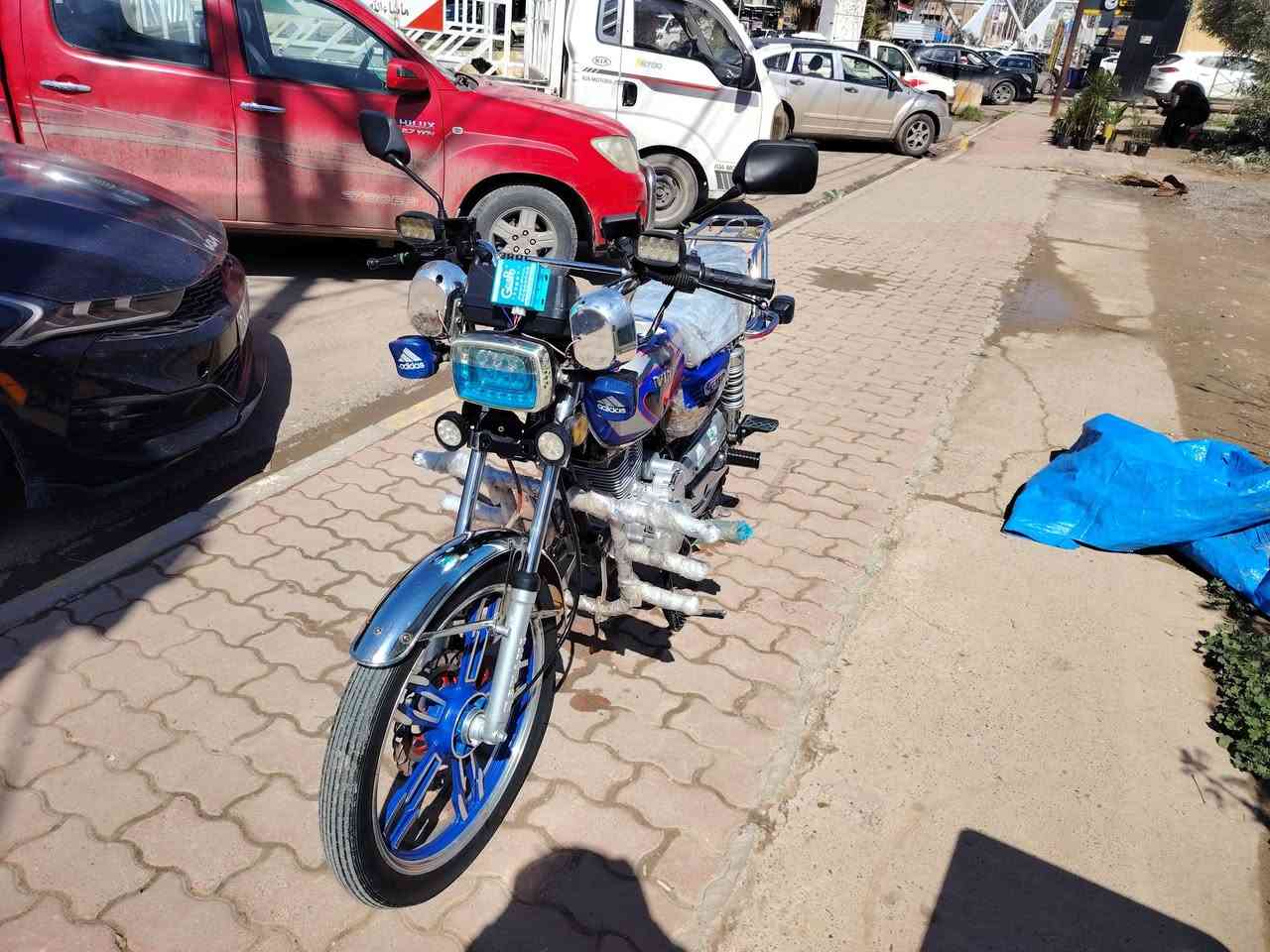 السلام عليكم موطور اللبيع موديل 2023 كلو شركه كهربايات كله شغاله تايارات جدد محرك ما مفتوح الرقم *********** ملاحضه المو شراي لا يتصل
