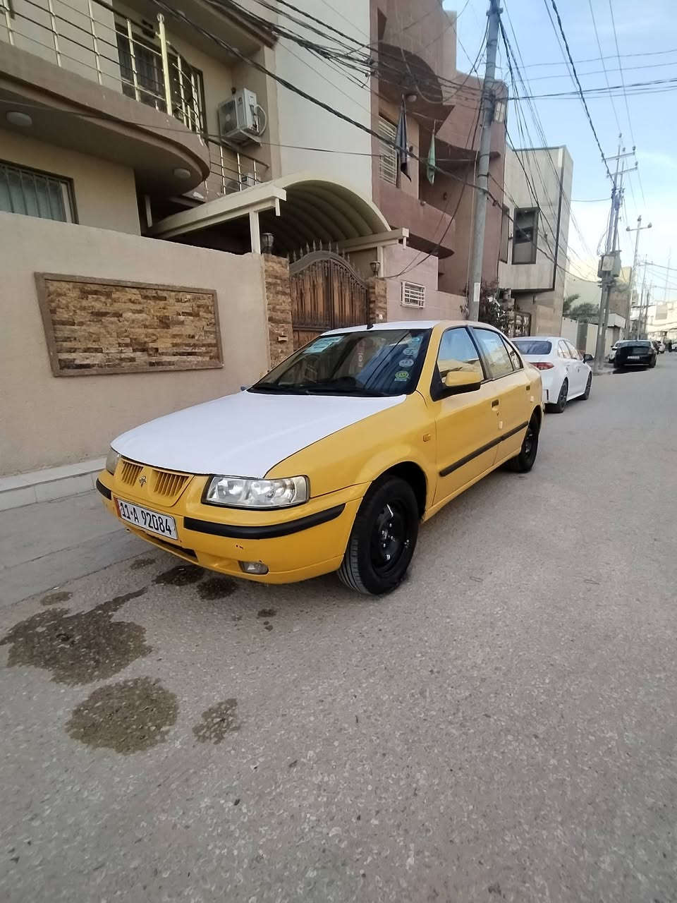 للبيع سمند موديل ٢٠١١ ناطقه كير ومكينه مكفولات تبريد ثلج تخم تاير باتري هيئه مصفره رقم بغداد دولي سنويه ٢٠٣٠ هيئه مصفره كهربائيات كلها شغاله مكانها بكربلاء سعرها ٣١
***********
