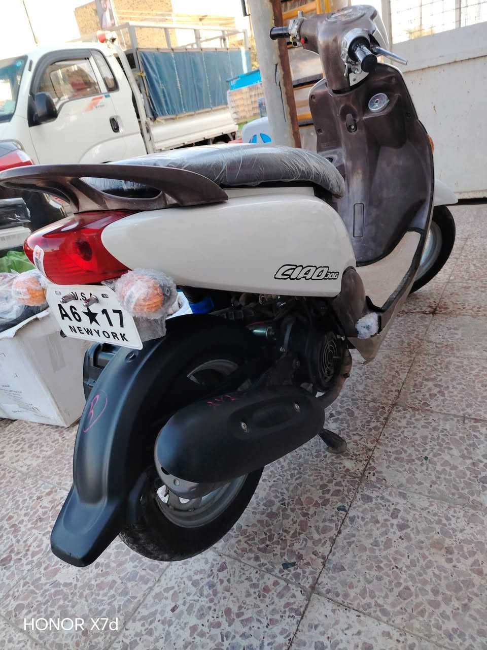 السلام عليكم دراجه فله للبيع كفاله او مراوس ولبيع سعر خاص مكان ابو رمانه ***********
