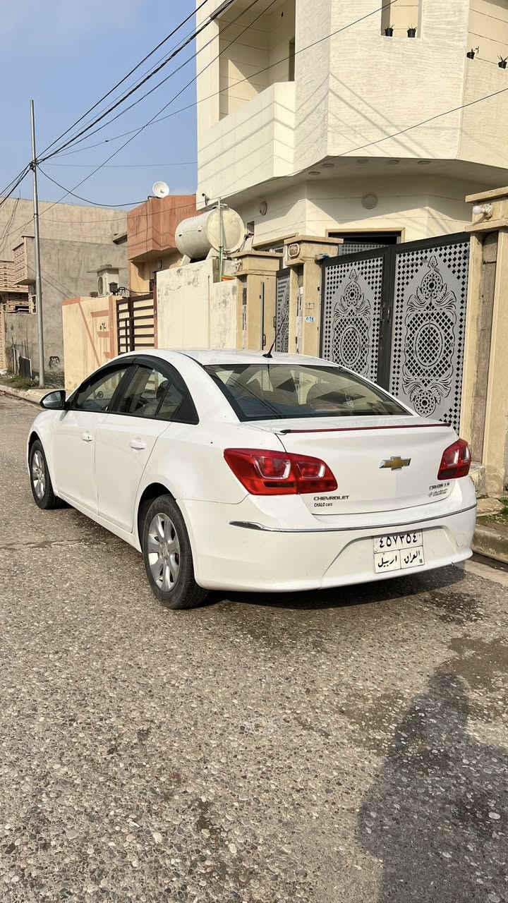 السلام عليكم

شوفرليت كروز موديل 2016

رقم اربيل

كلين بدون ضرر لون ابيض 

مكينه شرط مال كصه صارلها شهرين مشدوده عليها 

طخم ويل كب 

كير شرط 

موصفاتها نص فول 

السعر 95 + عليها غرامه 5 ورقات 

اسيا ***********

***********كورك
