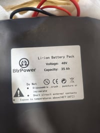 بطارية ليثيوم • V48 ٣٥أمبير • ٩ كيلو