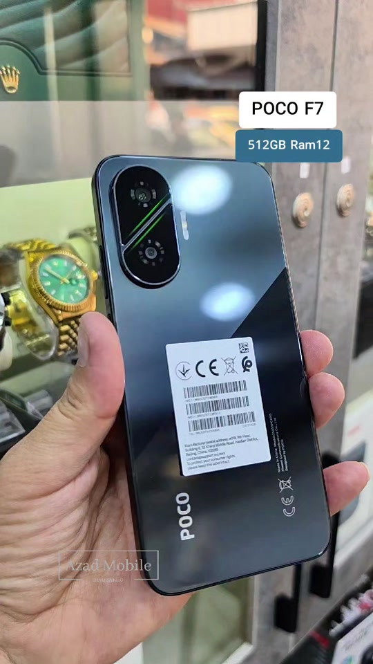 poco f7 512GB Ram12 #4mobi #poco #pocof7 


**إذا كنت صاحب هذا الإعلان وتريد حذفه لأي سبب، رجاءا أرسل رسالة إلى الدعم الفني**
