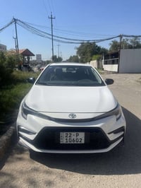 كورلا 2024للبيع مكفولة من الصبغ رقم اربيل جديد هزة جديدة باسم شركة تري...