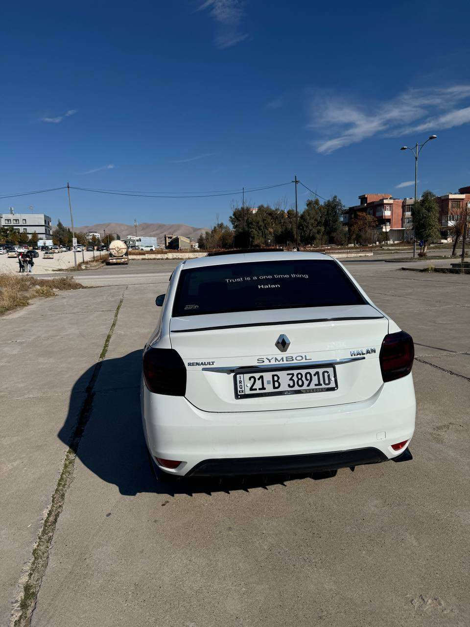 سەلامو عەلەیک بەڕێزان رینۆ سیمبول ٢٠٢٠ سپی تا بڵی جوانە سەیارەکە  دەرگای سایەق پەڵەیە ساردی هەیە هەیە بێ بۆیاخ  تا بڵێ جوانە و سپۆرتە ٢ جوت تایای تازەی بۆ گۆراوە تازە هایدرۆلک گێڕ و رۆنی مەکینەی گۆراوە یەک دینار مەسرەفی تیا نیە مواسەفاتەکانی شاشە ئایپاد کامێرا دو جام کارەبا و سایەق ئۆتۆیە گێری ئۆتۆ ماتیک و گێر عادیە نمونەیە لە جوانی   سەنەوی تا ٢٠٣٠ تازەیە  و بە ناوی خۆمەوەیە سعری ٩٢ گەڵا و مەعامەلەشی تیایە السليمانية, العراق


**إذا كنت صاحب هذا الإعلان وتريد حذفه لأي سبب، رجاءا أرسل رسالة إلى الدعم الفني**