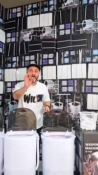 غسالة صغيرة • سعة ٤.٥كغ • German Plus R-1160