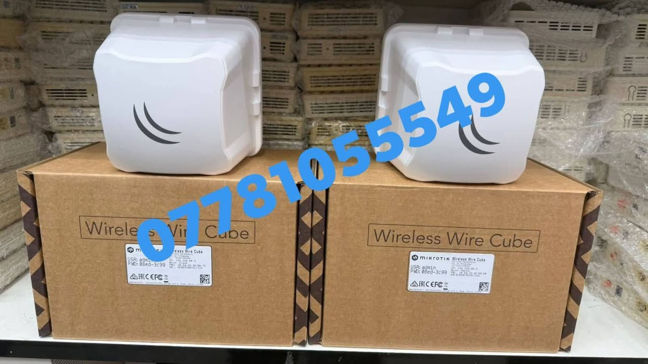 📡 CubeG-5ac60ay | Mikrotik
✅ لنك موثوق للشغل الحقيقي
✅ تغطية من 🔺 1 كم إلى 2 كم 🔺
✅ سرعة تصل إلى 1 جيجا
✅ باك أب 5 جيجا
✅ ربط كامل P2P

📲 للاستفسار أو الطلب***********
مراسلة الصفحة أو الاتصال:

🚚 خدمة توصيل متوفرة
بغداد وجميع المحافظات
