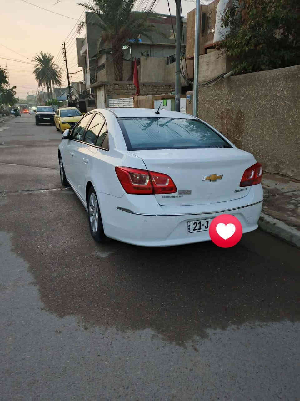 السلام عليكم
سيارة للبيع فقط
شوفرليت كروز 
موديل 2016
خليجي
محرك1800
نضيفة 
كير و محرك خير من الله رقم سليمانية
السنوية بسمي
اي استفسار الاتصال على الرقم: ***********
العنوان بغداد 
سعر 88
