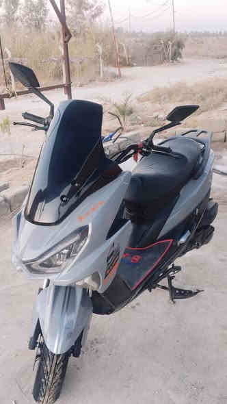 درجة سكنس صيني...للبيع.. 
مديل 2024
الدراجة نضيفة صارلهة 5 اشهر من طالعة من المعرض 
السعر مليون وبيهة مجال 
للتصال.***********.صاحب الدراجة
