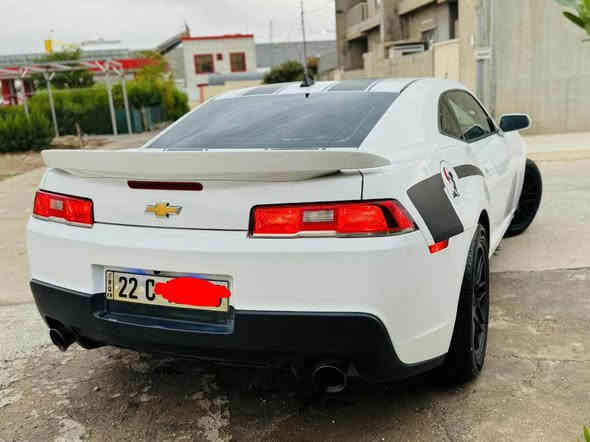 شوفرليت كمارو 2015 وارد امريكي جاهزه من كلشي محرك 6سلندر بلادي حادثها باب السكن .كير محرك تبريد اكسل كهربائيات شرط رقم اربيل الدولي كلها جديده تحويل نفس اليوم سعر98ومجال عنوان اربيل 
***********
***********
***********
شوفرليت كمارو 2015فول سبورت مه كينه 6بستن مه رغوب به شه رت بى عه يب 3بارجه بوياغ بى ناو كرتن .سنوي نوا بناو كردن به شه رت سعرى 98ومجال شوين هه ولير أربيل
