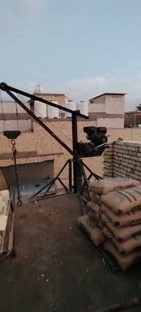 ونج نجفي • ٤ عرباين • ٦ اكياس سمنت