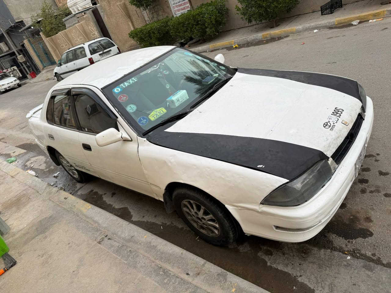 السلام عليكم سياره كامري للبيع موديل 95 اتوماتيك رقم انكليزي بأسمي سياره محور السعر  30 وبيه مجال مكان فلوجة استفسار ***********
