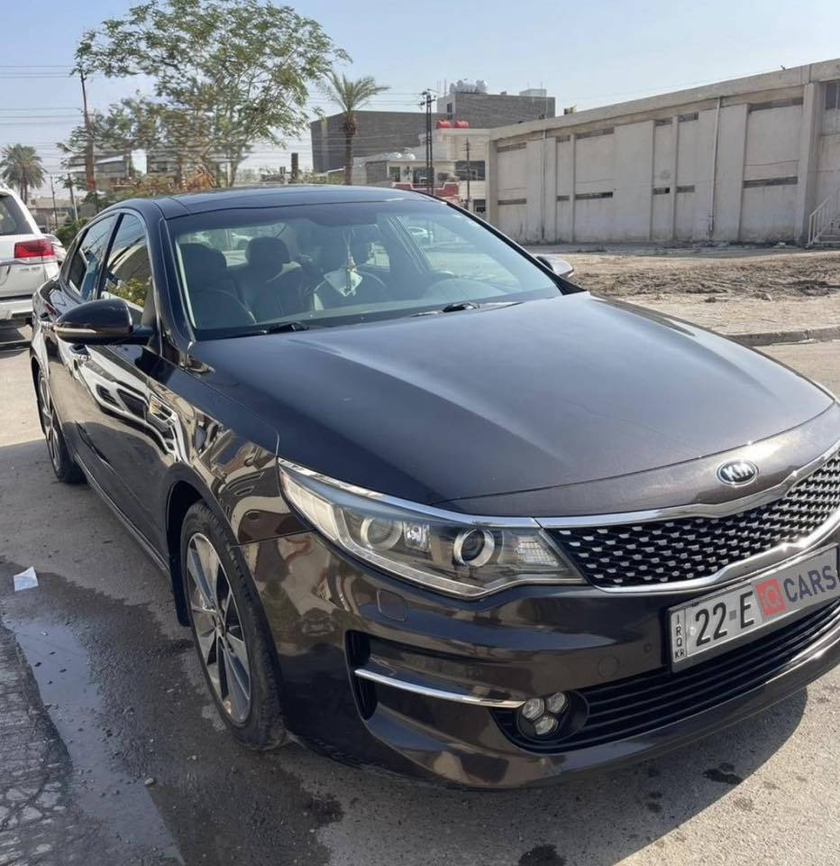 السلام عليكم
كيا اوبتما 2016 خليجي 

محرك 2400 دوش

ماشيه 132 كم

تحويل مباشر /

غرامات صفر ولا دينار عليها

سياره استخدام شخصي ما متعوبه

واحلى من الصور

فول مواصفات 1/1

شنو يجي في بالك مواصفات بيها

شاشه /كاميرا /فتحه /بانوراما/ 

حساسات /اشاير مري /خزن ميموري 

/تدفئة تبريد كشنات /مري شفط /مري قلاب / 

وبعد هواي

 مواصفات بيها  

حداديه جديده 

تخم تاير جديد

سياره كفاله عامه عدا البنيد جرادموضح بالصوره من النص

السعر 159 مع مجال بسيط للشراي

اتصال فقط 

***********
