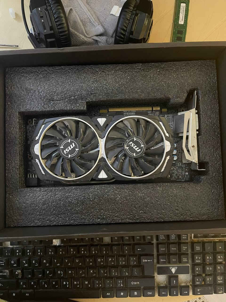 كرت rx 580 8GB للبيع استخدام قليل مع الكارتون وكلشي
سعره 150 وبي مجال


**إذا كنت صاحب هذا الإعلان وتريد حذفه لأي سبب، رجاءا أرسل رسالة إلى الدعم الفني**