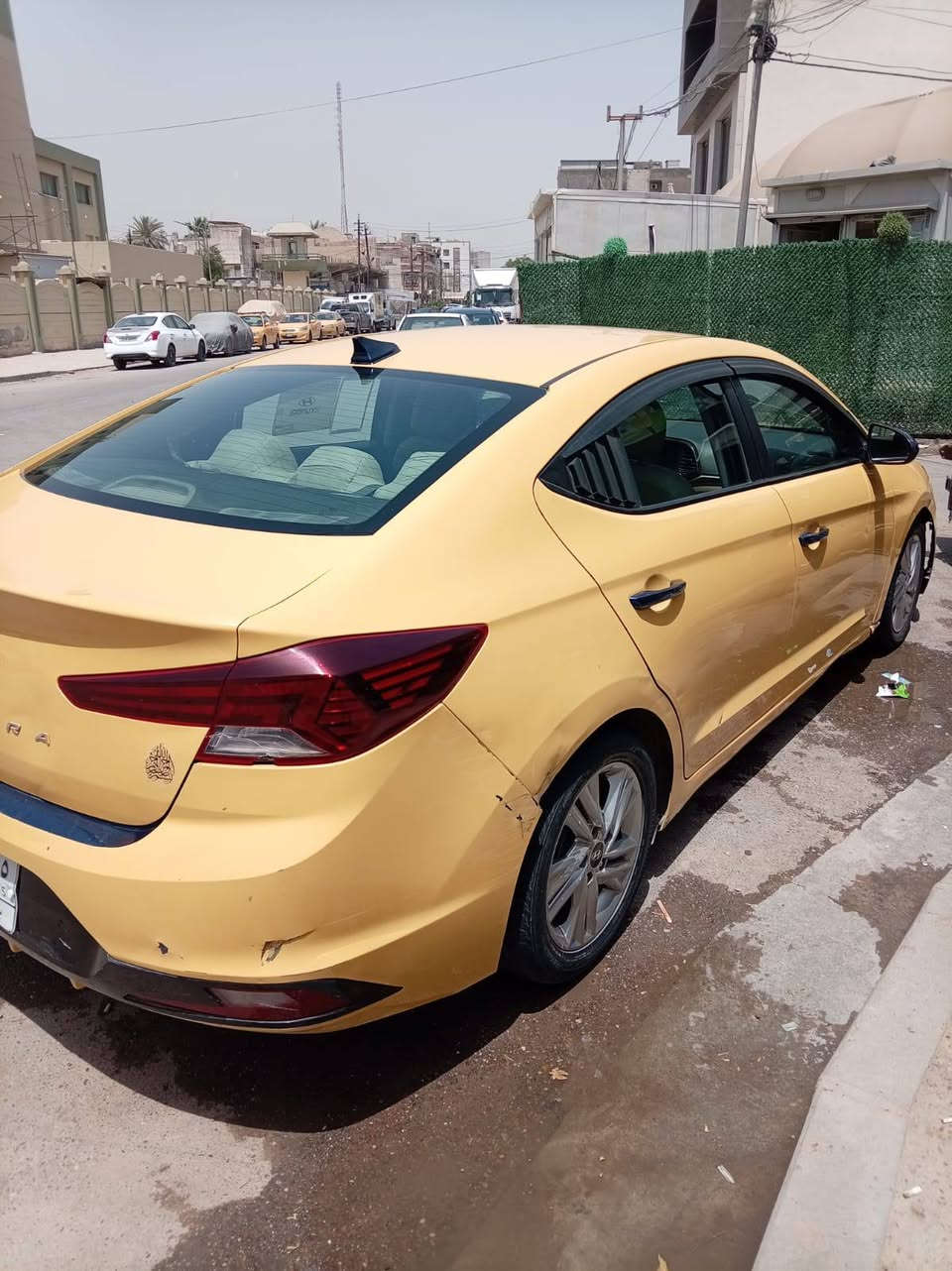 السلام عليكم الانترا موديل ٢٠١٩ وارد امريكي حادث بنيد وجاملغ اليمين العنوان بلديات رقم *********** السعر ١٣وبيه مجال
