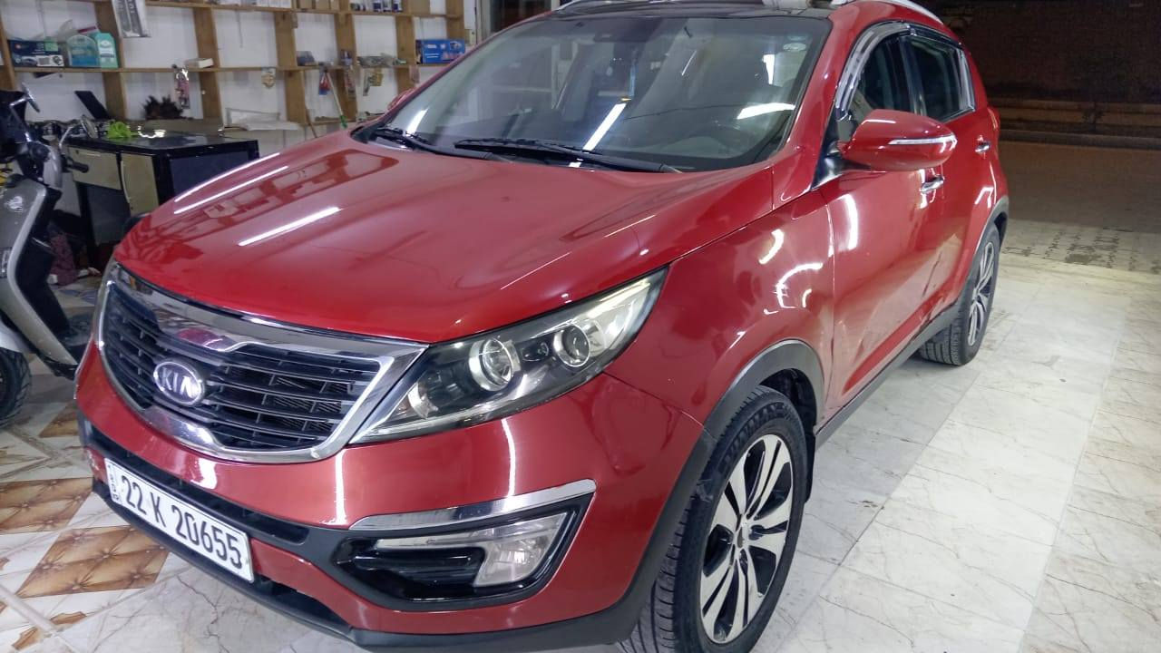 سبورتج 2011
بيه 3قطع صبغ بدون دواخل شرط 
محرك دوش 2400
سياره فول مواصفات
بانوراما كشن كهربائي
 تحكم مري شفط حساسات
بصمه تشغيل بصمه ابواب
3 أنظمة قياده
مانع انزلاق نظام جبلي
شاشه كامره دواره 
كير محرك حداديه تخم تاير تبريد كفاله عامه
معروضه ب118 وبيه مجال مكاني واسط الزبيديه
***********
