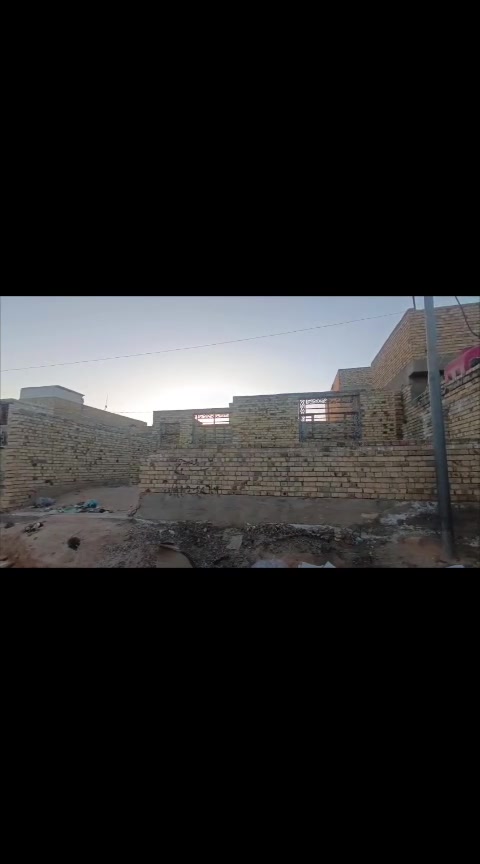 سلام عليكم 
بيع مستعجل لضرف خاص

للبيع قطعه 200 متر  بناء هيكل 

غرفتين صاله استقبال مطبخ  مجمع صحيات 

والبيت بي طارمه لدخول سياره 

تفاصيل مذكوره. داخل الفديو 

ومعرفة السعر وتفاصيل أكثر 

هنا ***********
ابو رضا 

موجود واتساب.
