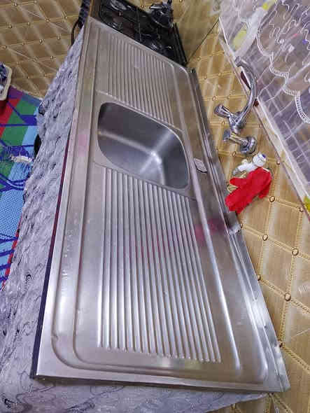 طباخ 85 الف 🔹 سنك جناحين مع القاعدة 50 الف

كاونتر 90 الف🔹 ثلاجة ١٤ قدم 100 الف

***********🔹***********
