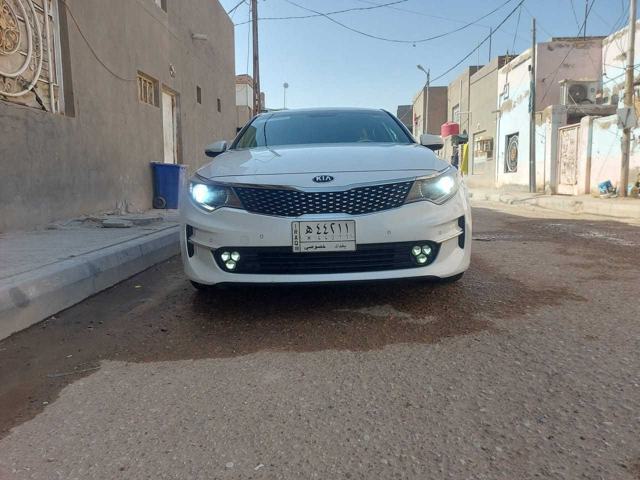 السلام عليكم للبيع اوبتيما خليجي موديل ٢٠١٧ فول مواصفات قماره حديد محرك دوش ٢٤٠٠ مكفوله كفاله عامه السعر ١٧٤ وبيه مجال رقم الهاتف *********** مكان السياره ديوانية
