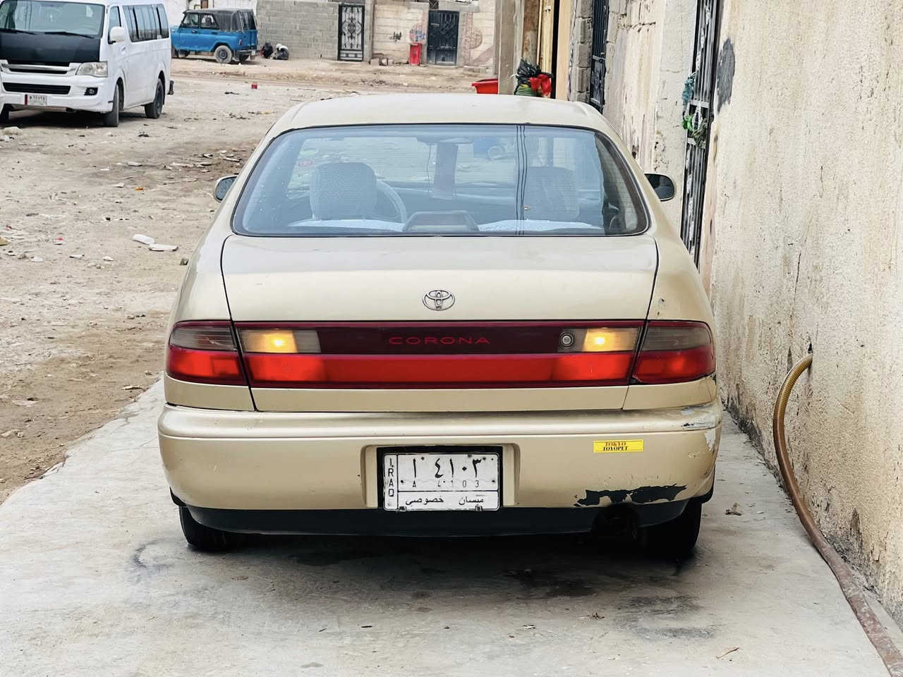 اسلام عليكم سياراه تويوتا كورونا موديل 1992 الرقم ميسان أليف مشروع وطني سنويه مجدد الحد سنت 2029 تحويل مباشر والسياراه جديده (( كفاله من الكص والنقل والضربه فقط صبغ جماليه )) كير ومكينه كورله جدد حداد 💯/💯 دواخل جدد كهربيات كله شغاله تخم تاير والسياراه جاهزاء مجهزاء مال جناي السعر (( 40 )) بيه مجال العنوان البصره التصال *********** التصال عله الرقم انه مكلف بلنشر مارد خاص تصال وتدلل
