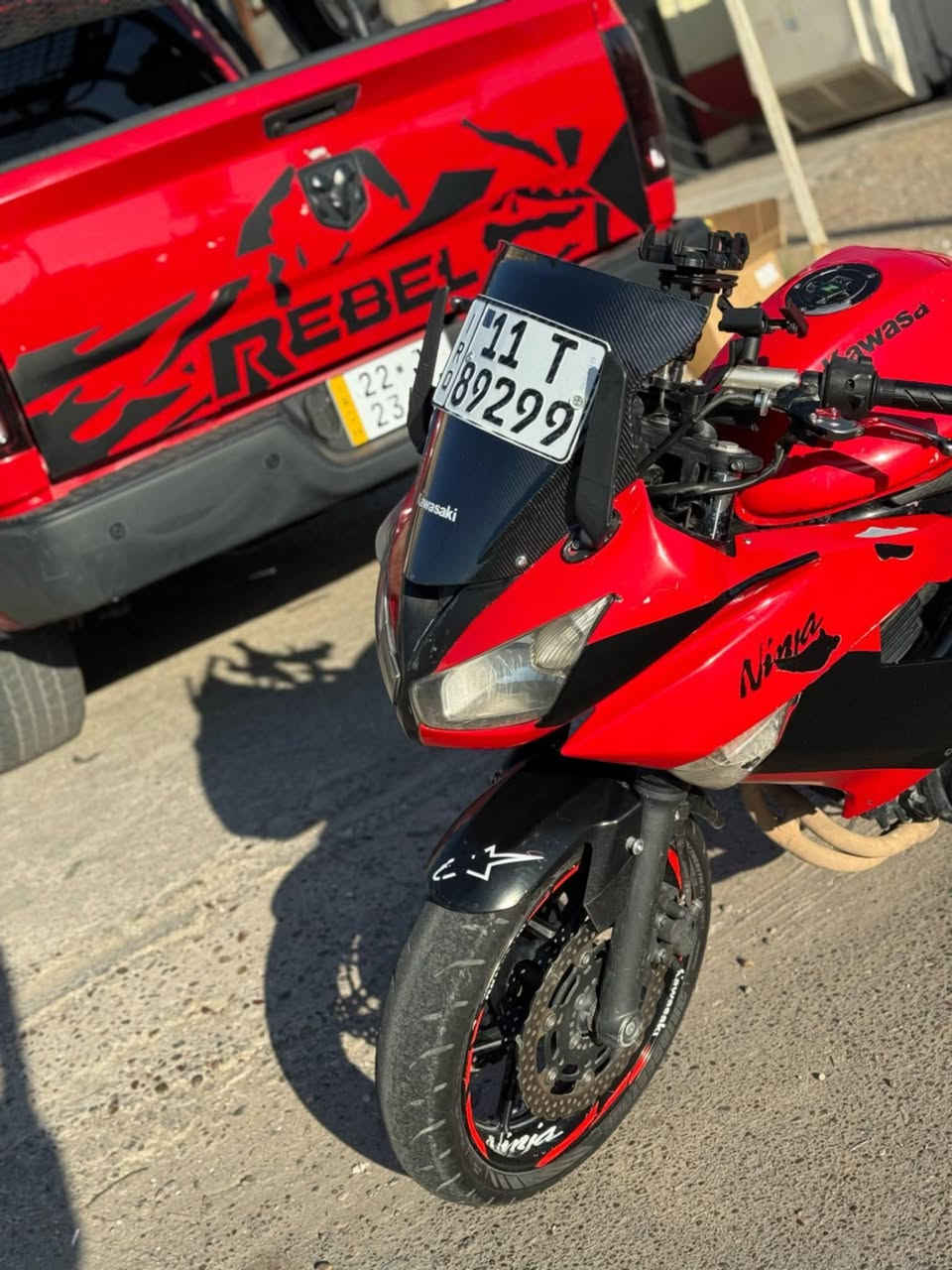 دراجه كوازكي نجينا 2011 مرقم بغداد بسمي مراوس بسياره شعندك نزل


**إذا كنت صاحب هذا الإعلان وتريد حذفه لأي سبب، رجاءا أرسل رسالة إلى الدعم الفني**