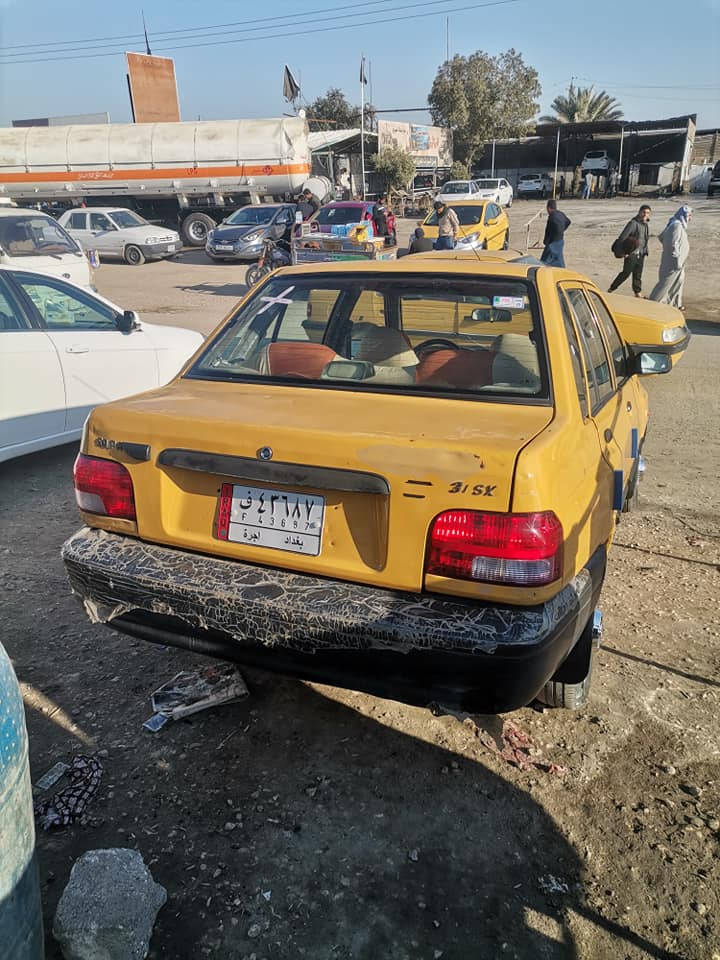 سايبه موديل ١٢ كير ومحرك وحداديه وتبريد مكفولات السعر ٢٦ وبيه مجال رقم بغداد العنوان كربلاء مصفر السياره رقم الموبايل *********** وبيه جاملغ الأمامي فقط
