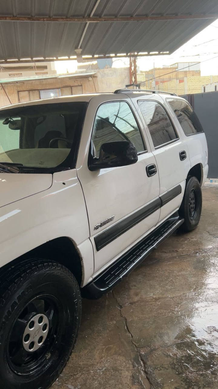 السلام عليكم
تاهو بتره مزاد وزارة الداخلية 
موديل 2003 سياره جاهزة من كلشي 
معاملته كامله مستلمه 
السعر 80ومجاله بسيط
بابل شارع أربعين
***********
