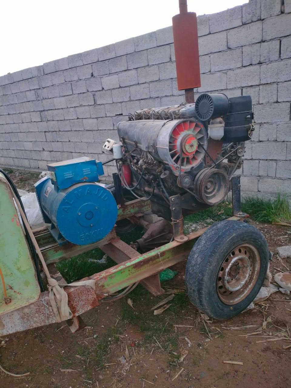 مولد دويز سته اسلندر مامفتوح بيه برغي بعده جديد مولده (50kw (62,5 kv اصلو كوبلن بس حورته قايش علمود المجر لتحويل وغراض الكوبلن مع الشاصي البلادي موجودات  سعره ٣٠ ورقه وبيه مجال المكان الحويجه رقم الهاتف ***********
