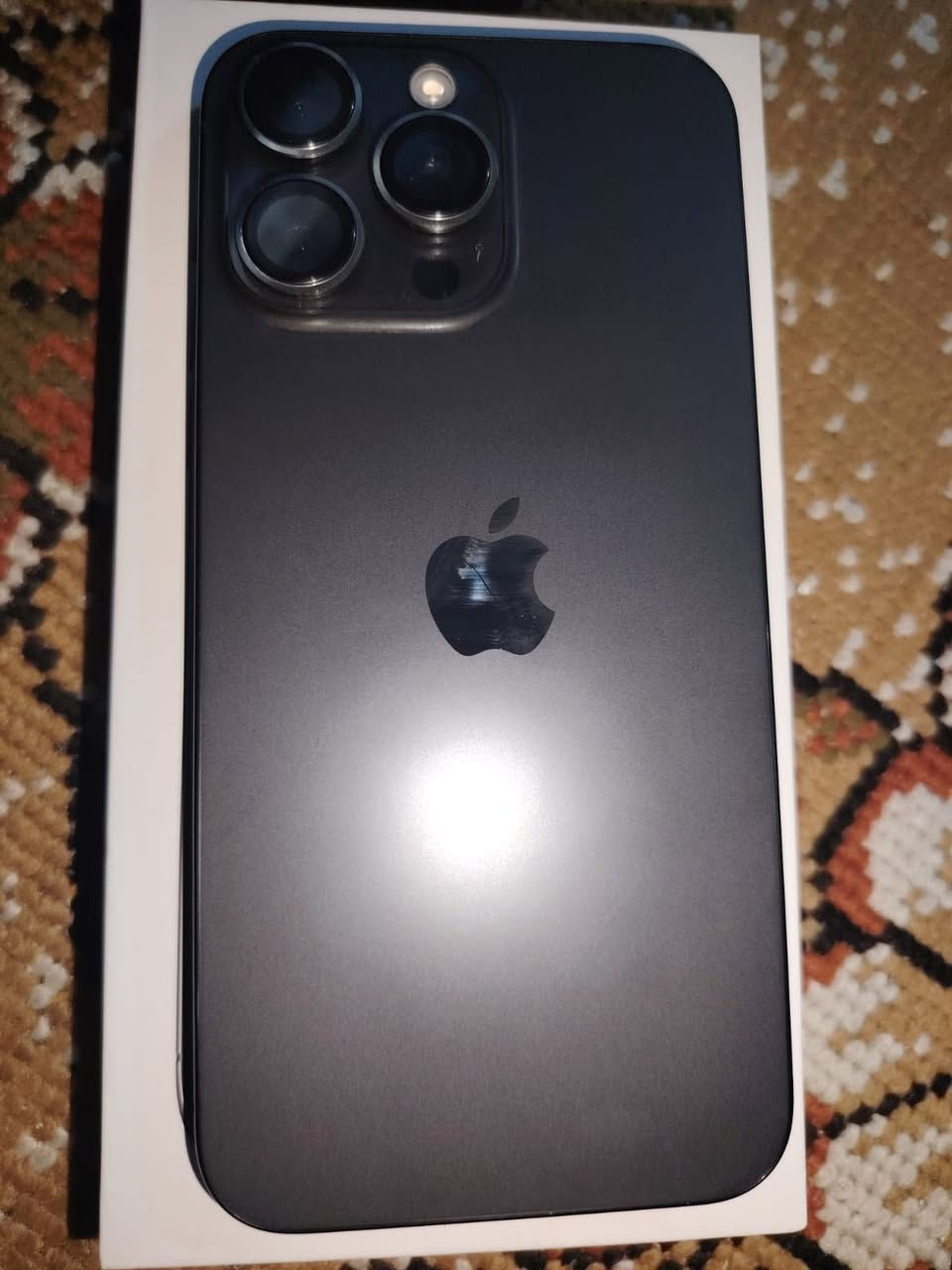 السلام عليكم آيفون 15 برو ماكس للبيع سعر مليون صوره موجوده ذاكره و بطاريه جهاز مامفتوح سعره مليون50 وبي مجال بسيط كلش حك جيتك جهاز نضيف وانطيك بي ضمان مكاني بغداد الشعب معاجبك سعر اعبر منشور❤️ وإذا اكو 16 برو ماكس مراوس وانطي فرق يرهم


**إذا كنت صاحب هذا الإعلان وتريد حذفه لأي سبب، رجاءا أرسل رسالة إلى الدعم الفني**