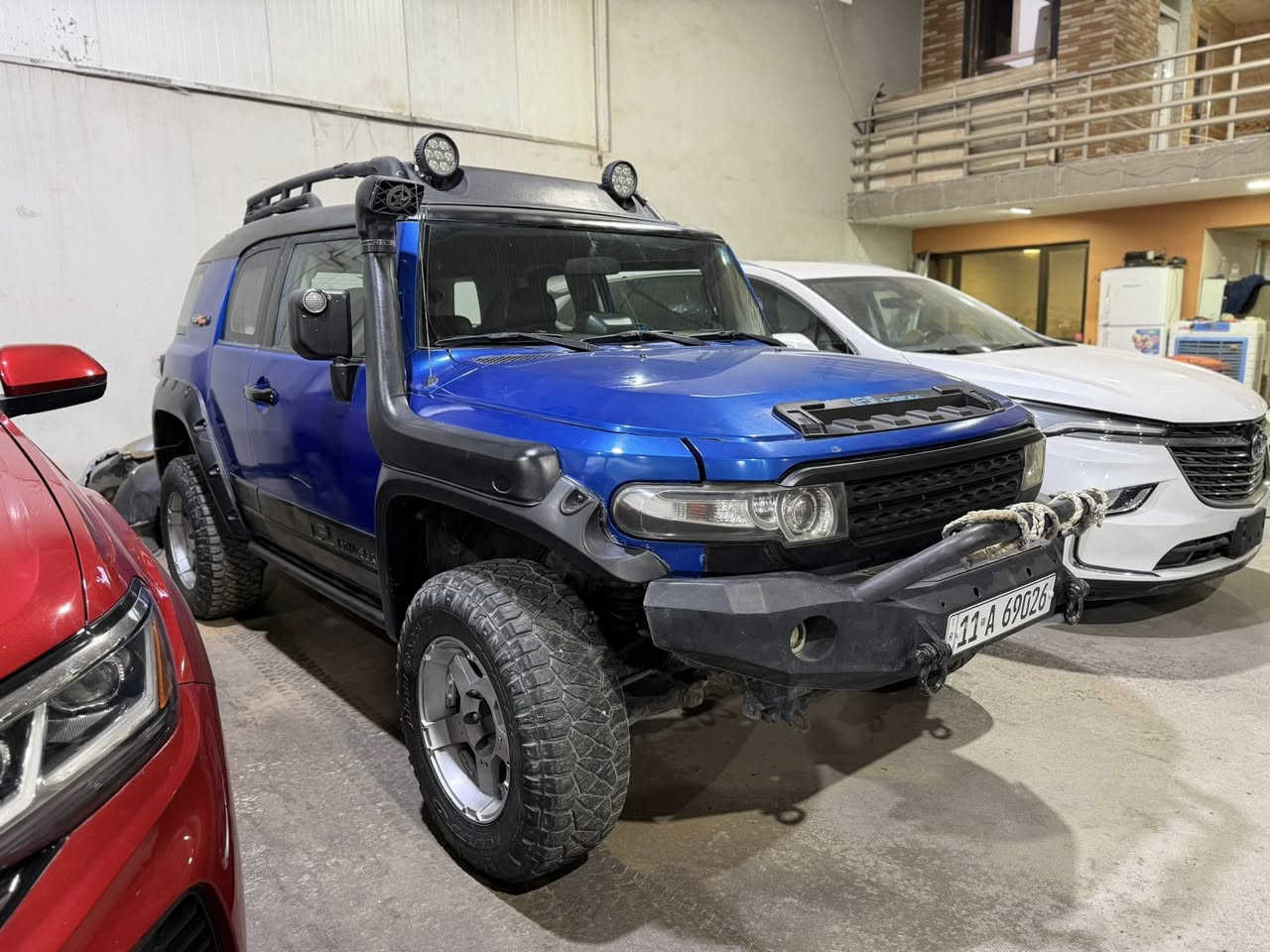 للبيع FJ كروزر
موديل 2007 
حادث جاملغ ليبل واحد 
مصبوغه عام للجماليه 
السياره جاهزه 
السعر 140 
موقع البياع 
***********
***********
