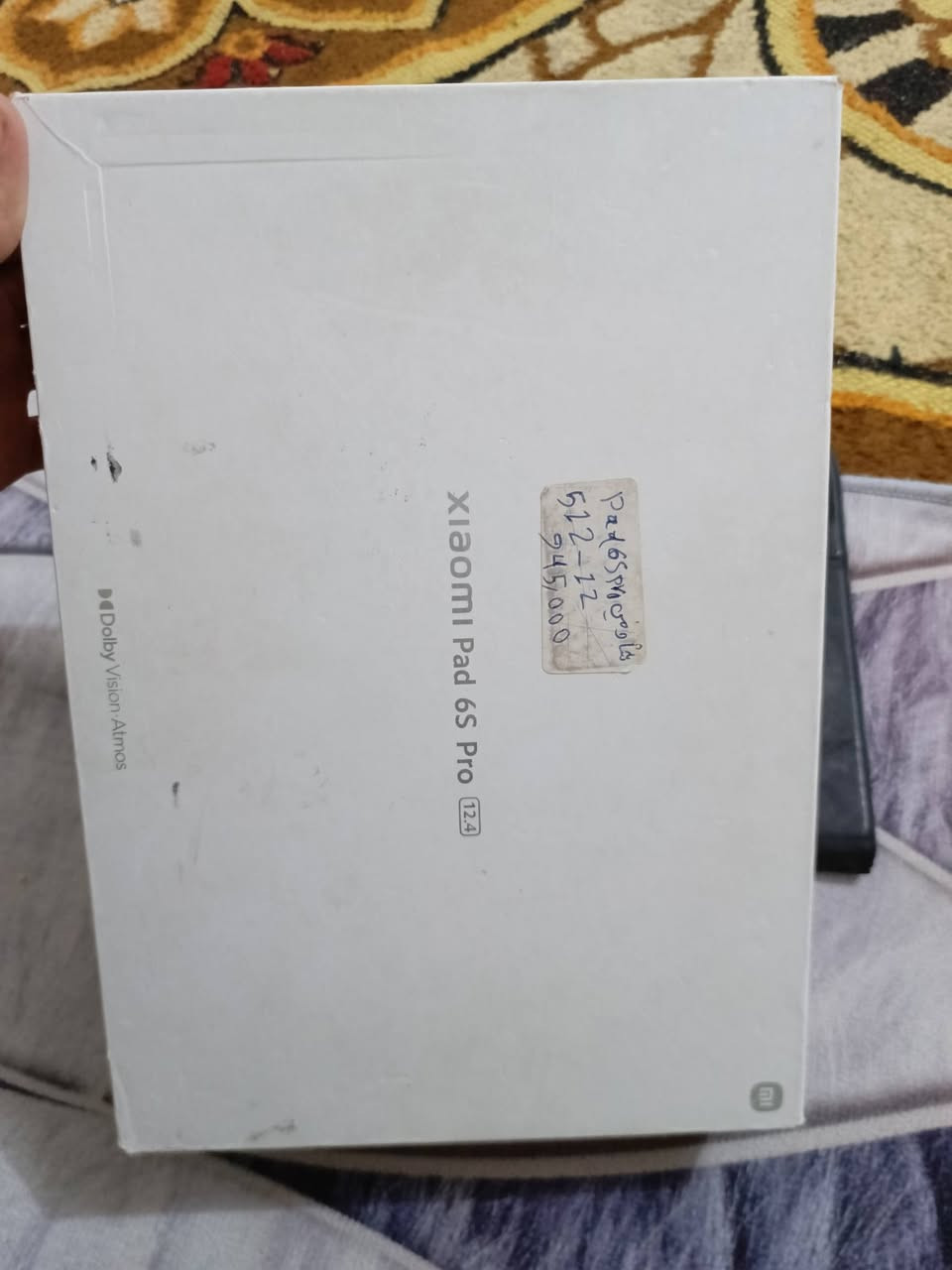 ايباد/تابلت شاومي باد 6 اس برو (xiaomi pad 6s pro)
معالج سناب دراجون جيل 2
تخزين 512Gb وعشوائية 12Gb+12Gb
بطارية بحجم 10,000mAh وسرعة شحن 120W
شاشة بحجم 12.4" وتردد 144Hz ويشغل 4K ب60اطار و68 مليار لون وبيه حماية غوريلا كلاس 5
ببجي 120 فريم ويشغل كل الالعاب بأعلى اعدادات
السعر: 620 الف دينار


**إذا كنت صاحب هذا الإعلان وتريد حذفه لأي سبب، رجاءا أرسل رسالة إلى الدعم الفني**