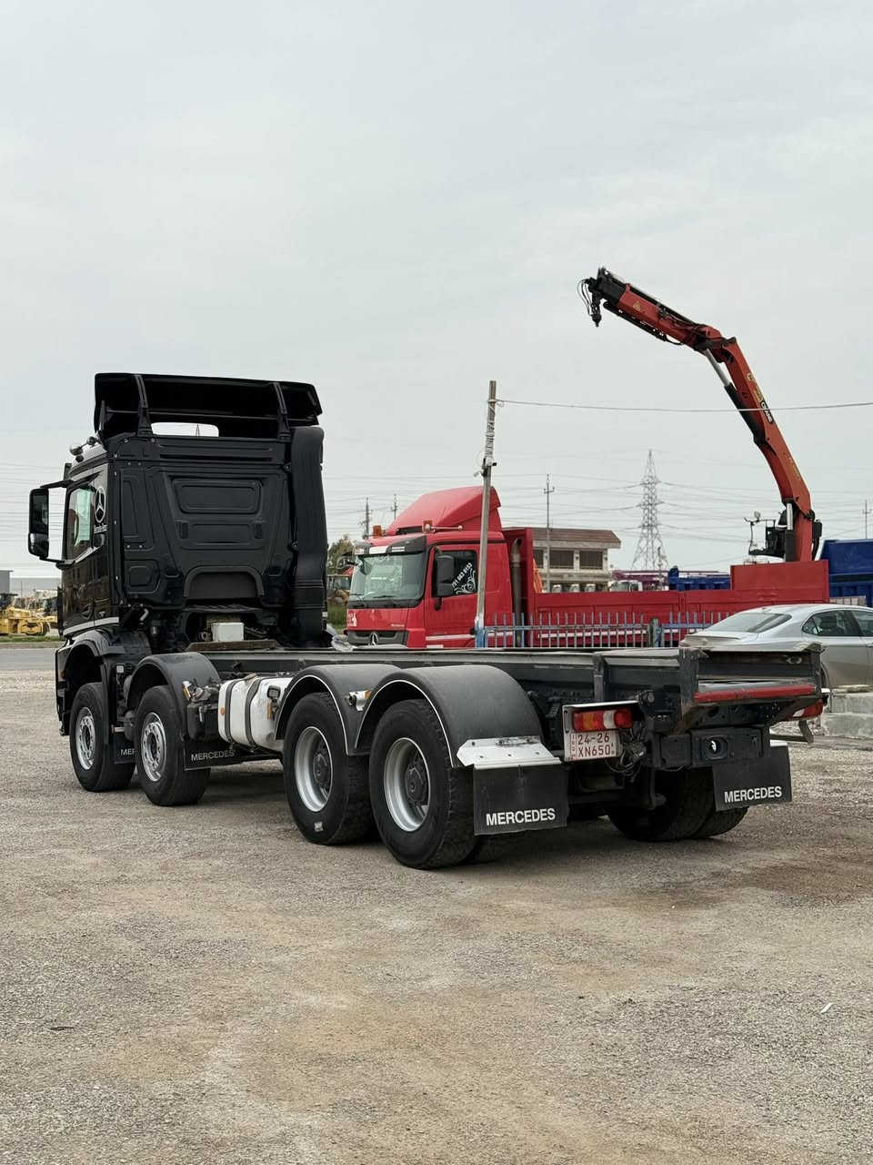 معرض مهدي اربيل
نوع : مارسيدس اروكس عكرب
موديل : 2017
حجم :4152
ألون : اسود  
مواصفات: اروكس 4152 قمار ربع بيلادي عكرب فعل مجموع جيف بيلادي 4 وركات كدام 3 شيال شانس جيف جديد نضيف
گير : توماتيك
 العنوان : اربيل  قوشتب تريق كركوك  معرض مهدي اربيل 
***********
***********
