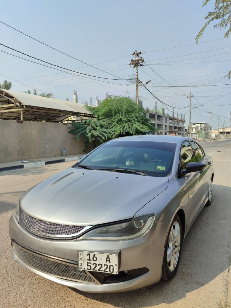 السلام عليكم 
كرايسلر C200 2016 V6 رقم قادسيه بأسمي مشروع وطني السنويه لل 2029 مكينه 6 سلندر جديدة توني شادها كير 9 نمر السيارة فئة S الرياضي تبريد تدفئة كشنات تدفئة استيرن كشنات حظن كهربائيه تخم تاير جديد السيارة حادثها بابين عكس السايق مع ملاحضات بالبدي السيارة عليها منظومة غاز اقتصاديه ونشاط 
السعر 105 وقابل للتفاوض 
رقمي ***********
العنوان: البصرة /كرمة علي
