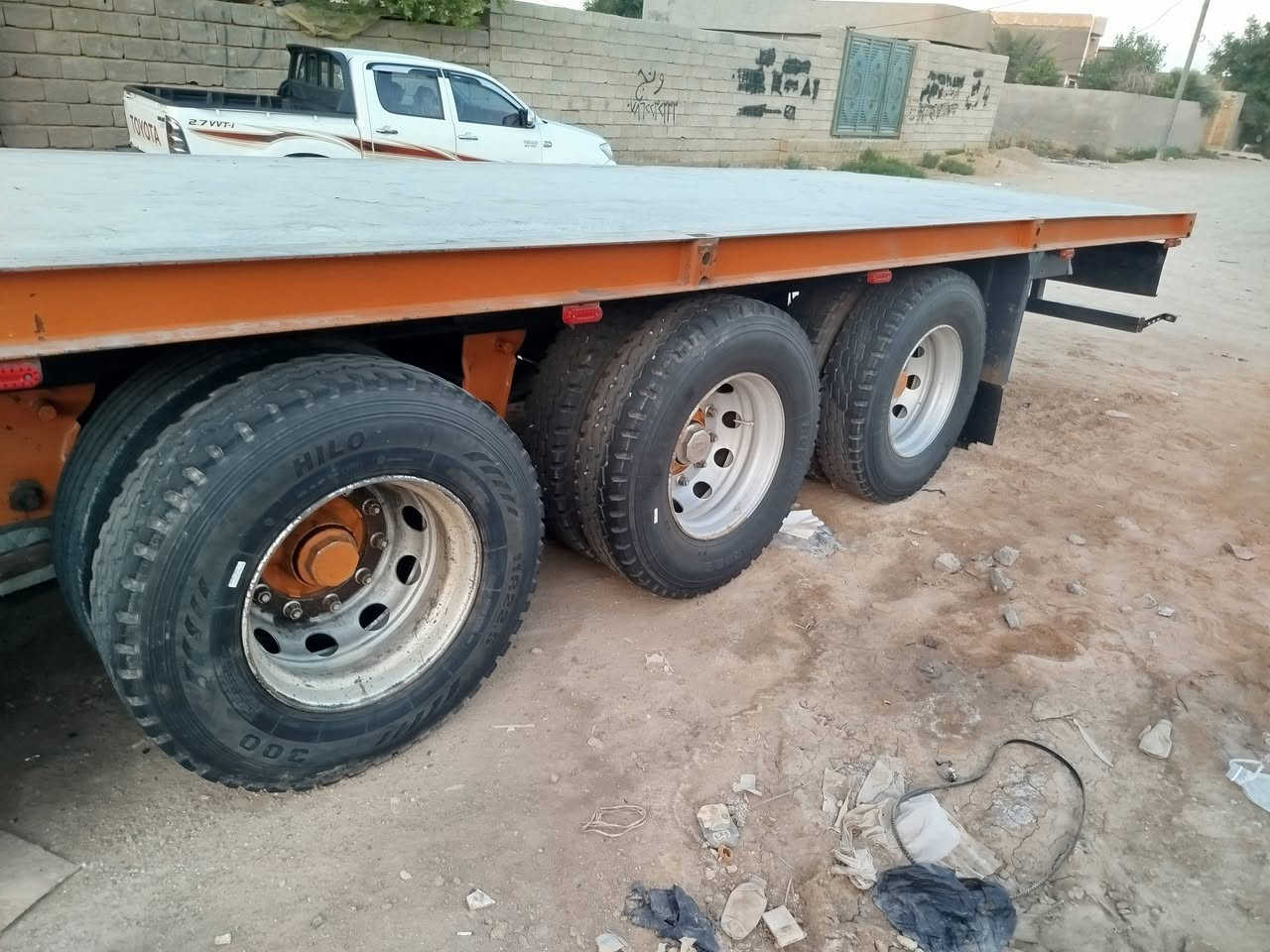 السلام عليكم عربانه اوربيه 4 محور مزوج تخم تاير طول 13و60 عربانه جاهزه كهربائيات هواء بريك مجموعه كله جديد
***********
السعر 70وبيه مجآل

