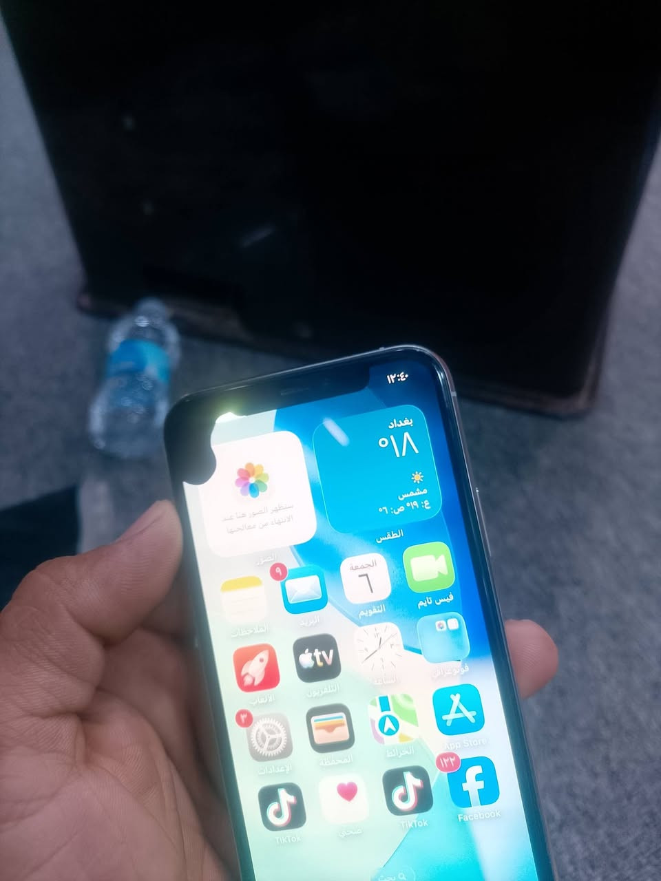 ايفون 11 برو عادي ذكر 64 بي ضربه بشاشه فقط  البطاريه 68 بلادي  مكاني بغداد  160 وبيع مجال ***********

