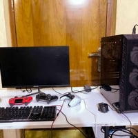 تجميعة كاملة للبيع 🔥 PC CPU:15 12400F GPU: VGA RTX 3050 8GB RAM: 16GB ...