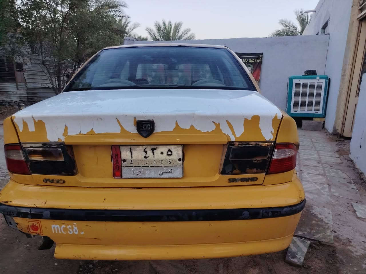 سمند مديل ١٢ مصفره هيه وغرامه سنويه ٢٠٢٨ السياره مكفوله من ظربه السيارة جاهزه محرك بي بخار فقط تخم تاير باتري جديد حداديه جديده السعر ١٣ اوبيها مجال قليل مكاني النجف شارع ابوصخير قرب معمل غاز عمود ١٣٣ تليفون ***********
