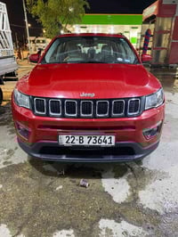 للبيع سيارة جيب كومباس موديل 2019 وارد أمريكي رقم اربيل انكليزي الدولي...