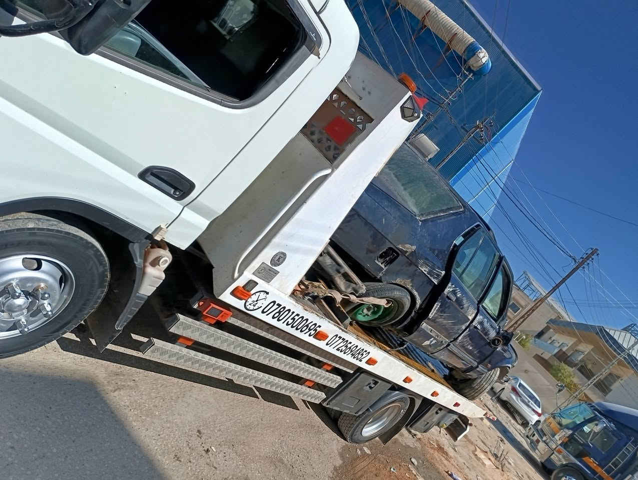 السلام عليكم من رحصت صاحب الكروب
كرين سطحه لنقل سيارات داخل بابل وجميع المحافظات عل مدار 24ساعه وابي قيادة امنه 
وبي اسعار مناسبه وبخدمت الكروب 
*********** وتساب 
***********🤳 طارق
