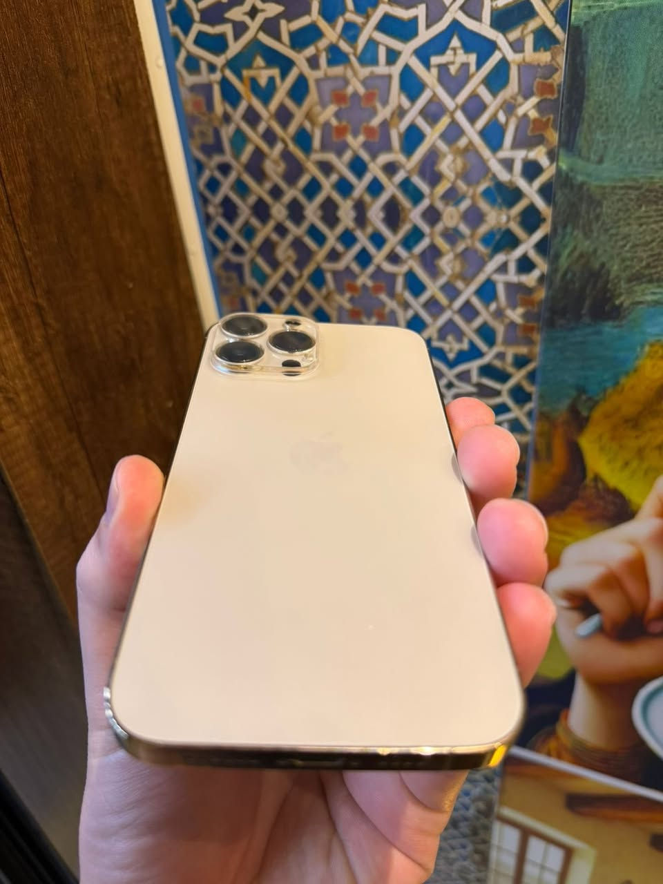 سلام عليكم 

ايفون 13 برو ماكس

جديد مع كارتون وكيبل اصلي
لون ذهبي جديد وكله بلادي ولا شخط

باتري 86
 ذاكره 256
تك سيم 
السعر 675 
عنوان الموصل ***********
